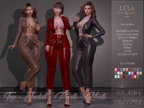 Second Life Marketplace - {Le'La} Eilidh Outfit >70% off